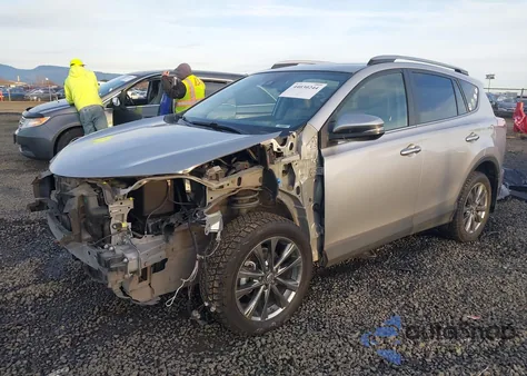 2018 Toyota Rav4 Limited z USA, uszkodzony, nr VIN JTMDFREV6JJ211708